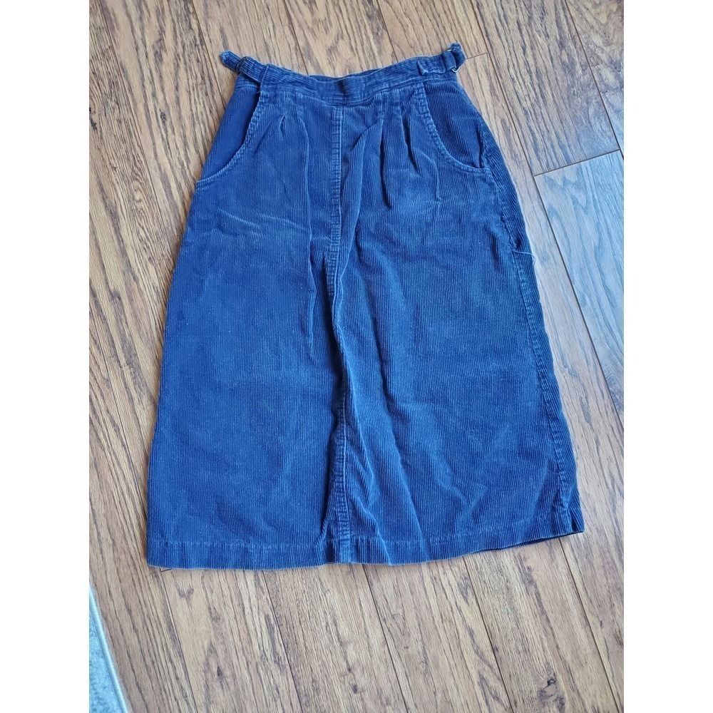 VINTAGE Blue Britches corduroy skirt